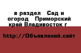  в раздел : Сад и огород . Приморский край,Владивосток г.